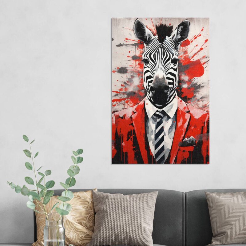 Zebra im Rampenlicht – Bild 5