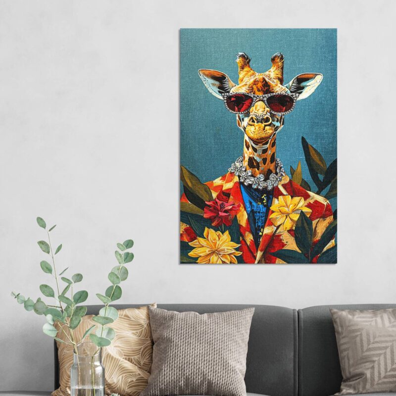 Modische Giraffe – Bild 5