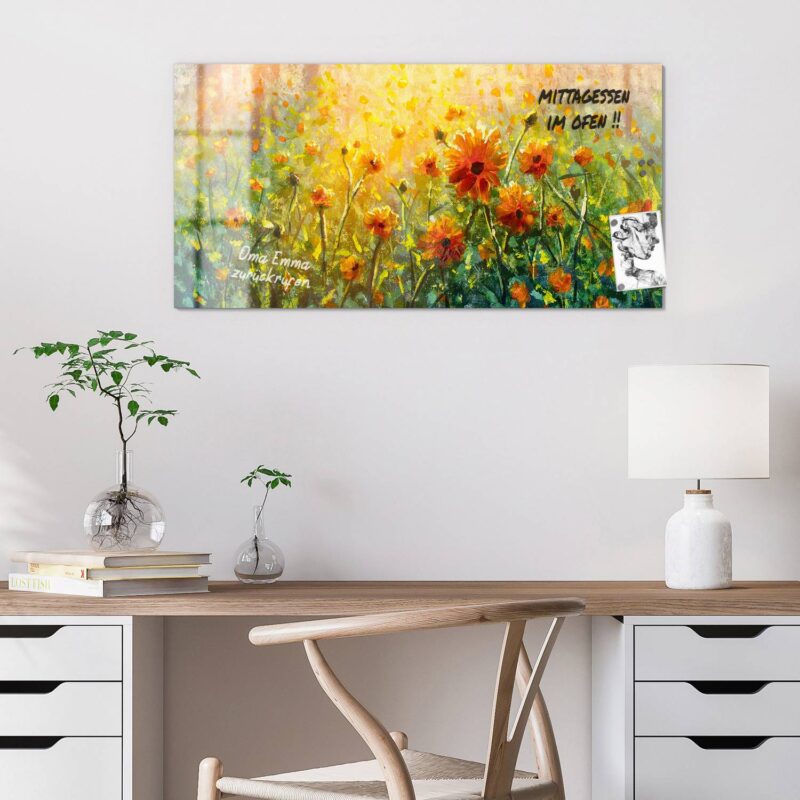 Blumenwiese im Monet-Stil – Bild 4