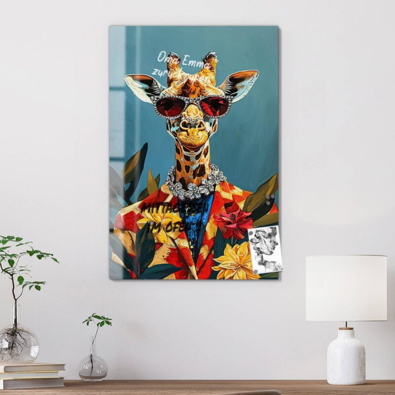 Modische Giraffe – Bild 3