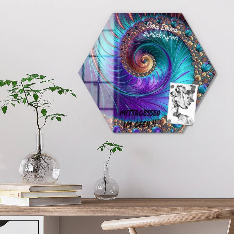 Fantasievolle Farbspirale – Bild 6