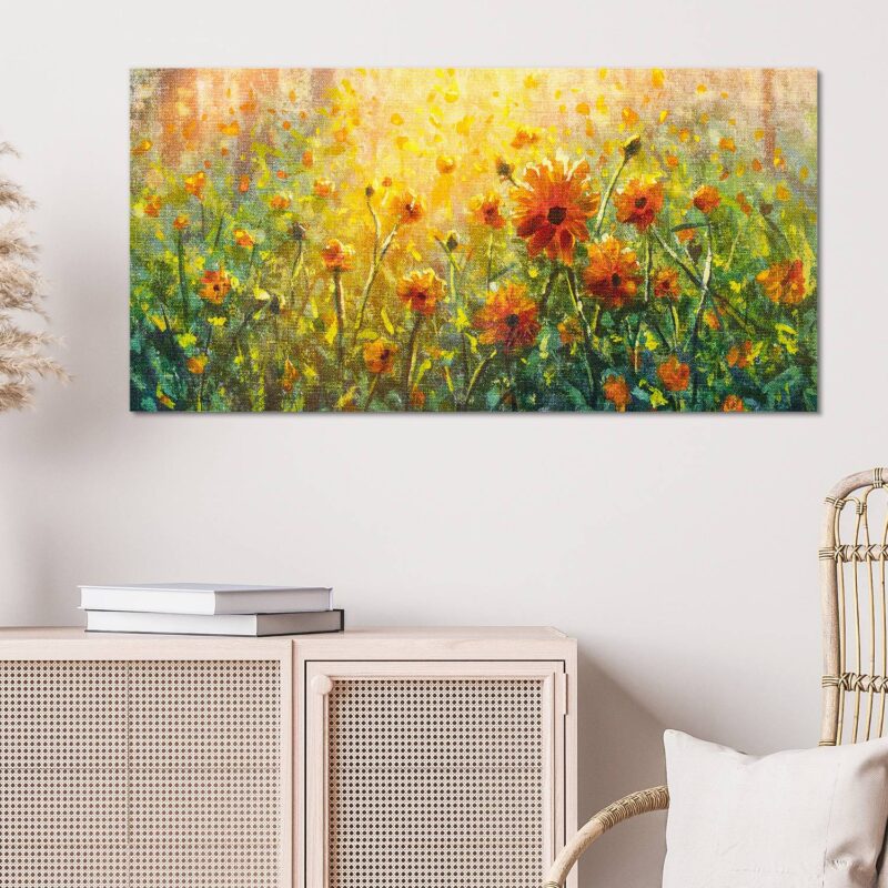 Blumenwiese im Monet-Stil – Bild 2