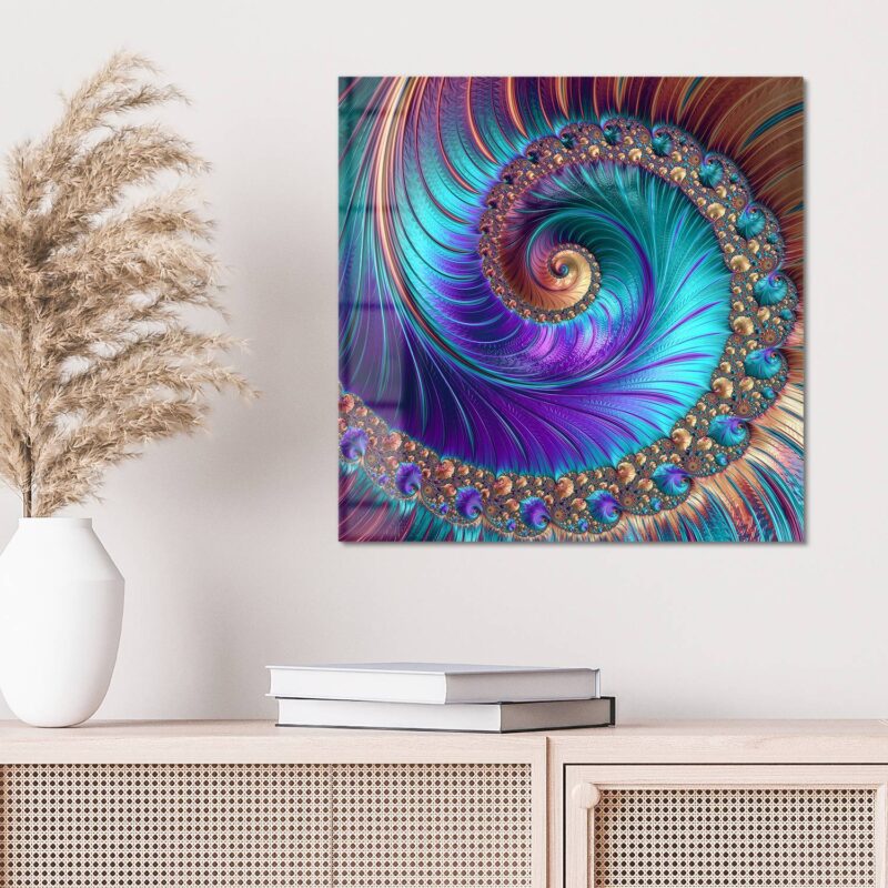 Fantasievolle Farbspirale – Bild 3