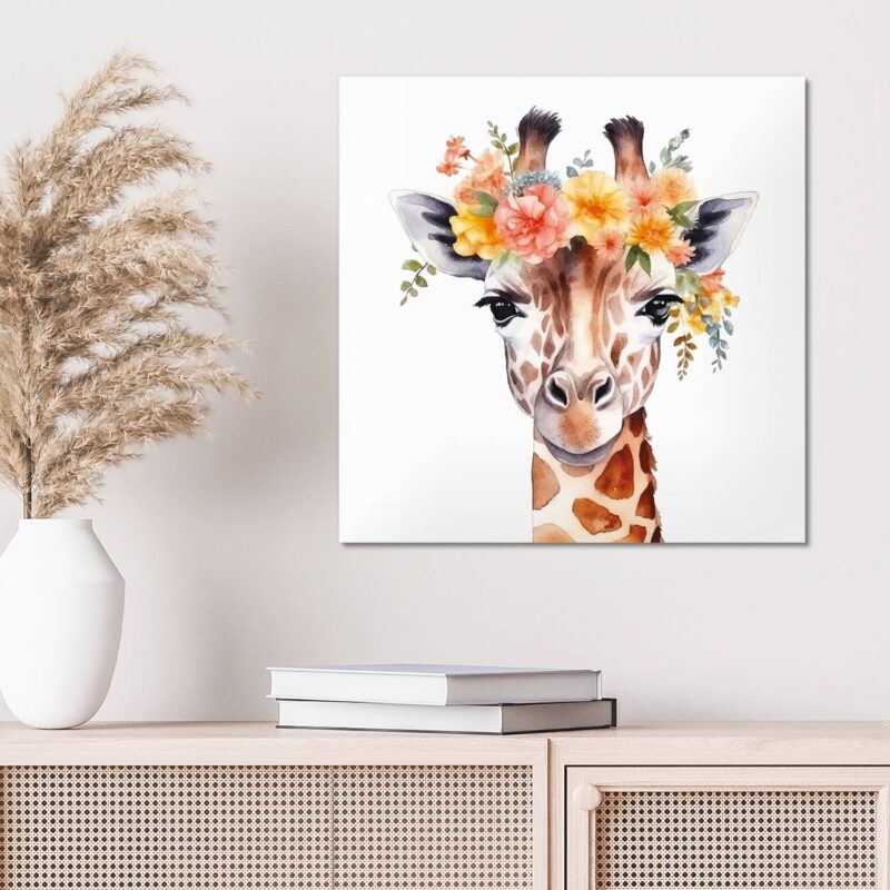 Blumige Giraffenfreude – Bild 3